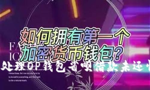 如何处理OP钱包省呗借款未还情况？